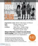 Merlin s Safe Haven Blaze Pizza Fundraiser