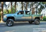 2007 Chevrolet Silverado 1500 Blue Truck Pickup