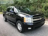2007 Chevrolet Silverado 1500 LTZ Black Pickup Truck
