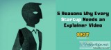 5 Reasons Why Every Startup Needs an Explainer Video