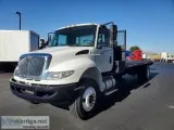 2015 INTERNATIONAL 4300 24FT FLATBED CUMMINS 220HP