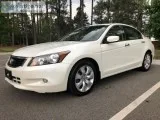 2010 Honda Accord EXL White Sedan