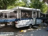 Pop up tent trailer