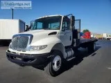 2015 INTERNATIONAL 4300 24FT FLATBED CUMMINS 220 HP ALLISON 6 SP