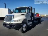 2015 INTERNATIONAL 4300 24FT FLATBED CUMMINS 220HP
