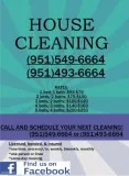 We will do the dirty work for you Call us to clean your home tod