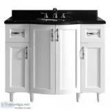 New 42&quot Vanity With Black Granite Top 65% OFF