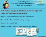 MIS and Data Analyst in MS Excel and Access SQL with Power BI