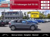 Used 2015 Volkswagen Golf TDI SEL for Sale in San Diego - 19714