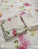 brush painted cotton suit