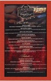 One View Bistro Menu Frame