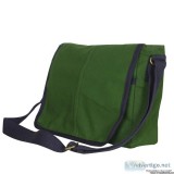 EcoRight 100% EcoFriendly canvas messenger Laptop Bag for Men Sh