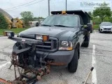 2003 Ford F350 XL 4X4 Pickup w F3D Dump Body and Plow