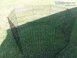 Metal dog pen