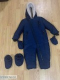 Baby Snowsuit- Navy Blue 18- 24 months
