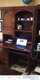 Computer Desk And Credenza by Hooker