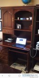 Computer Desk And Credenza by Hooker