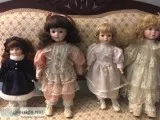 Beautiful porcelain dolls