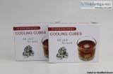 Stainless Steel Set of 16 Ice Cube Stone
