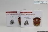 Stainless Steel Set of 16 Ice Cube Stone