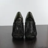 Sofft Cannes Karung Black Suede Heel Shootie