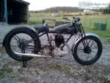 Vintageveteran classic English1929 AJS 350Single