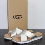 UGG Kari Leather Sandal Silver