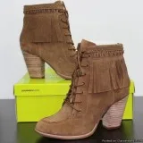 New Gianni Bini Bowyn Suede Brown Boot Bootie