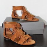 Vince Camuto Hershell Rust Suede Sandal