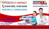 Receive Top Grade Ambulance Service in Vasant Vihar