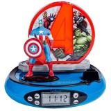 Lexibook RP500AV Avengers Projector Radio Alarm Clock
