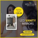Buy Slim and Glossy LED Vanity Mirrors at Best Price