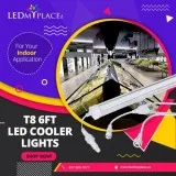 Install 6ft V Shape LED Cooler Tube for Easy to Install (Plug an