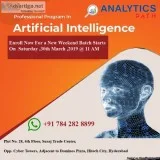 Enroll Artificial Intelligence New Weekend Batch Starts   on 30t