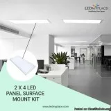 Use 2X4 LED Panel Surface Mount that are Compatible with LED Pan