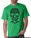 Shop Skull With Bat Bowtie T-Shirt Online