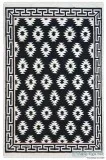 Kaata Diamond Handmade Woolen Dhurrie 5 x 8 ft