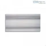 Zebra White 12x24 Polished Marble Tile