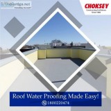 Roof Waterproofing Solutions - Choksey Chemicals Pvt Ltd