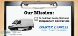 Courier Delivery Driver with Cargo Van needed