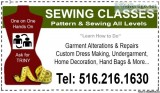 Sewing Classes  Clases de Costura
