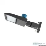 100W LED Pole Light with Photocell 5700K  Universal Mount  Bronz