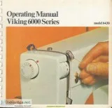 Viking 6430 Sewing Machine Instruction Manual