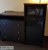 10 UnitsRooms of Dark Walnut Hotel Furniture For Sale Individual