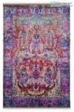 Pink Dragon Modern Handmade Sari Silk