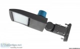 100W LED Pole Light With Photocell 4000K Universal Mount Bronze 