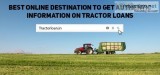 Tractor Loan EMI calculator