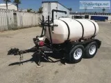 (2) 500 GALLON WATER TRAILERS