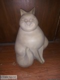 BUDHA BELLY FAT CAT STATUE