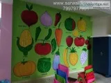 Nursery class Room wall Design painting in Hyderabad